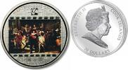 World Coins Cook 20$ Masterpieces of Art Rembrandt The Night Watch 3 oz Silver Coin 6 -