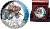 Canada Coins 2019 Tuvalu 1$ Australia Deadly Dangerous LIONFISH 1 oz Silver Proof Coin PP