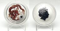 Australia 1$ 2012 Year of the DRAGON Lunar Series II 1 oz Silver Coin RE... 99,99 EUR  zzgl. 7,00 EUR Versand