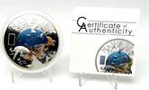 Cook Islands 10$ 2014 Marine Life Nano Sea Whale Turtle Fauna Silver Coin  199,99 EUR  zzgl. 7,00 EUR Versand