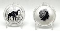 Australia 2$ 2014 Year of the HORSE Lunar Series II 2 oz Silver Coin  109,99 EUR  zzgl. 7,00 EUR Versand
