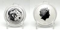 Australia 2$ 2012 Year of the DRAGON Lunar Series II 2 oz Silver Coin  109,99 EUR  zzgl. 7,00 EUR Versand