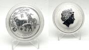 Australia 1$ 2015 Year of the GOAT Lunar Series II 1 oz Silver Coin Lion... 54,99 EUR  zzgl. 7,00 EUR Versand