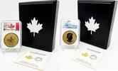 Canada Coins Canada 200$ 40th Anniversary of the Gold Maple Leaf (GML) 2 oz Gold Coin -