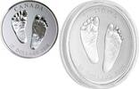 World Coins 2018 $ CANADA $10 Welcome to the World Baby Feet Baby Gift Silver Coin -