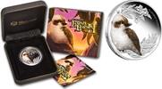 World Coins Australia 0.5$ Bush Babies II Kookaburra 1/2 oz Silver Proof Coin 1 -