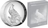 World Coins Australia 1$ Wedge Tailed Eagle 1oz Silver Proof High Relief Coin -