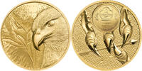 World Coins Mongolia 1000 Togrog MAJESTIC EAGLE 1/10 Pure Gold Coin -