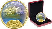 Canada Coins 2007 $ Canada $300 Camera Panoramic Photography Canadian Rockies Gold Coin -