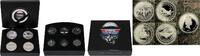 World Coins Niue Legends of the Air Set of Silver Coins Proof 4 x 1oz. Box Coa -