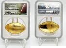 Canada Coins Canada 200$ Football 1 oz Gold Coin NGC PF70 FDI Theismann Signed  2017 Canada 200$ Football 1 oz Gold Coin NGC PF70 FDI Theismann Signe