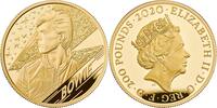  2020 European Coins Great Britain UK £200 Music Legends DAVID BOWIE 2 oz Gold Coin Royal Mint 