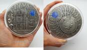 Niue 50$ Niue 50$ Cathedral NOTRE DAME de Paris TIFFANY GLASS 1 KILO Silver Coin -