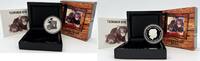 Tuvalu 1$ Tasmanian Devil Endangered & Extinct Series 1 oz Silver Coin -
