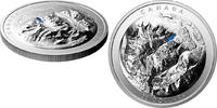 Canada 50$ Canada 2021 50$ Canadian Rockies LAKE LOUISE Pure Silver EHR Coin Candian Mint -