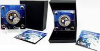 Ghana 5 Cedis Treasure of Universe Cosmic Investment Bull & Bear 1 oz Silve Coin -