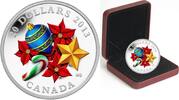 Canada Coins Canada 20$ Murano Venetian Glass Candy Cane 1 oz Pure Silver Coin #1 -