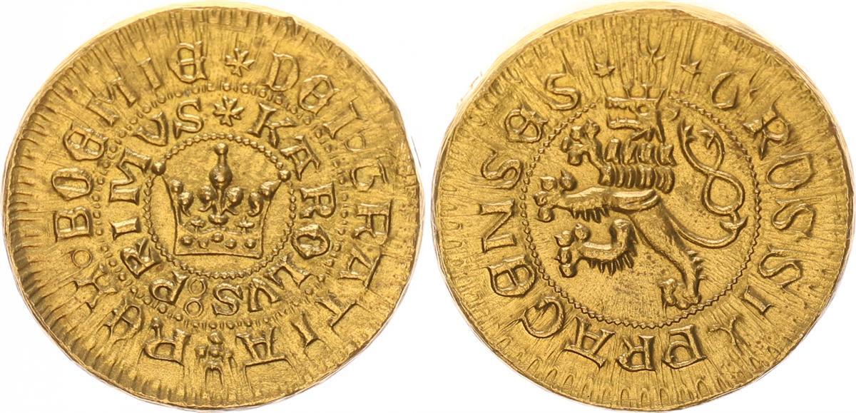 Tschechien Medaille Prager Groschen st