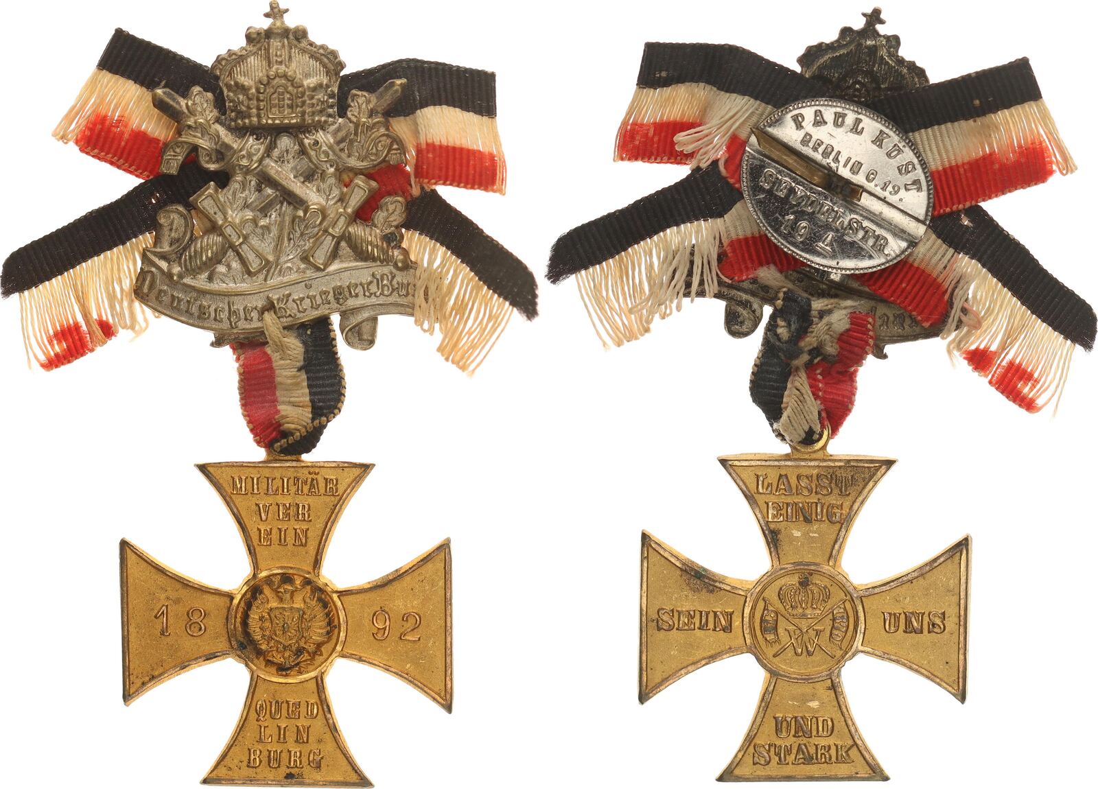 Kaiserreich Orden O J Deutscher Kriegerbund Milit rverein Quedlinburg kaiserreich-orden-o-j-deutscher-kriegerbund-milit-rverein-quedlinburg