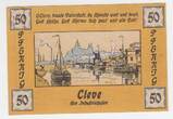 1921 Deutschland/ Cleve, 50Pf Schein leicht gebraucht