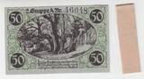 1920 Deutschland/ Lübbecke, 50Pf Schein kassenfrisch