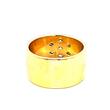 750 Gold Ring mit Diamanten, 9,7g, Ringgröße 50-51 Sehr gut, siehe Fotos und Video