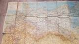 1938 Strassenzustandskarte von Deutschland D.D.A.C. 1:1100000 stark Gebraucht