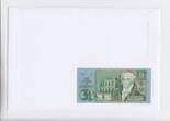 Alderney, Numisbrief mit Geldschein, 2002 kassenfrisch