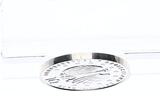 Deutschland 10 Euro 2011 Probe in Silber - Frauen-Fußball - fast ohne Randschrift 16,0g. fast Stempelglanz