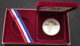 USA 1 Dollar 1983 Olympische Sommerspiele Diskuswerfer PP
