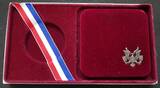 USA 1 Dollar 1983 Olympische Sommerspiele Diskuswerfer PP