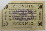 Dyrotz, Brandenburg 50 Pfennig o.D. Gefangenenlager, Notgeld, Lagergeld entwertet, gebraucht