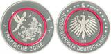 BRD 5 Euro 2017 D Tropische Zone PP mit Flyer