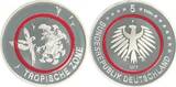 BRD 5 Euro 2017 F Tropische Zone PP mit Flyer