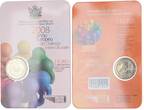 San Marino 2 Euro 2008 Interkulturellen Dialogs Gedenkmünze in Blister Stempelglanz