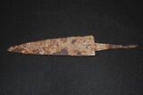 Antike - Römische Kaiserzeit Messer, handgeschmiedet 100-300 n.Chr. Römische Kaiserzeit Messer handgeschmiedet, 24,5cm rostig