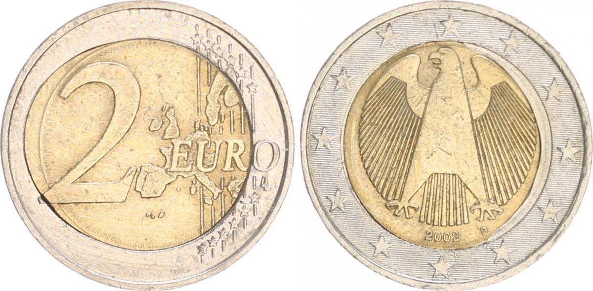 Piece 2 Euros Bundesrepublik Deutschland 2002 2012