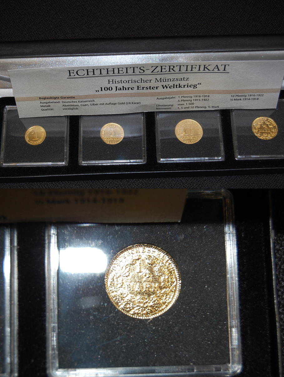 Deutschland / Kaiserreich 19501995 Kaiserreich 1 Pf., 5 Pf., 10 Pf., 1