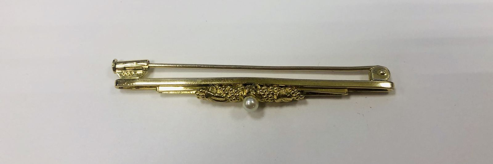 brosche-333-gold-mit-perle-3-71-6cm-lang-sehr-guter-zustand-ma-shops
