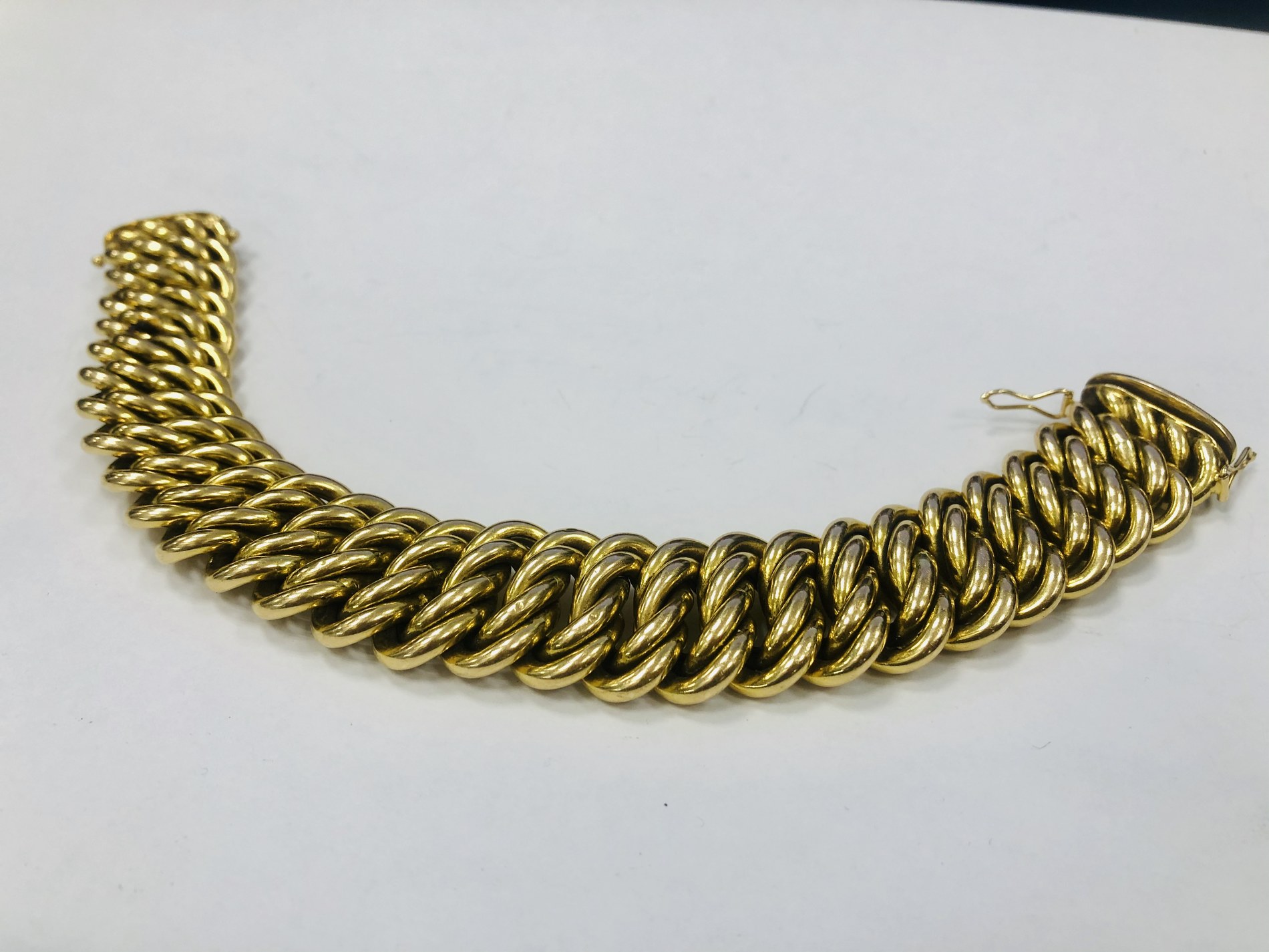 Armband Gold 750 Armband 750 Gold 59 1g L nge Ca 20cm Guter Zustand armband-gold-750-armband-750-gold-59-1g-l-nge-ca-20cm-guter-zustand