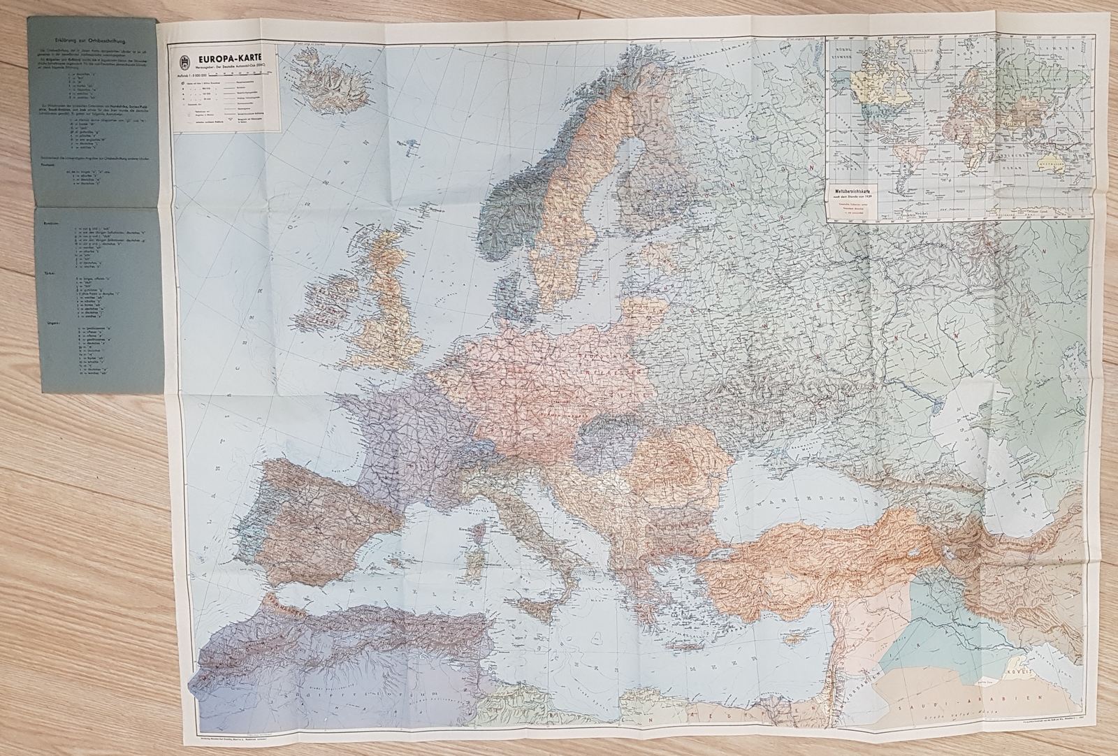 Deutschland Landkarte Europa Europakarte Ddac 1 5000 000 1940 Landkarte Europa Ddac 1 5000 000 Europakarte Kaum Gebrauchsspuren Ma Shops