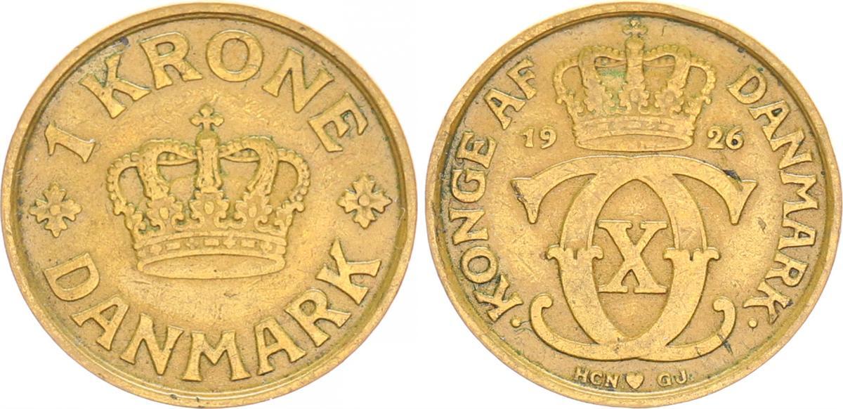 D nemark 1 Krone 1926 Ss 2 Sehr Sch n MA Shops