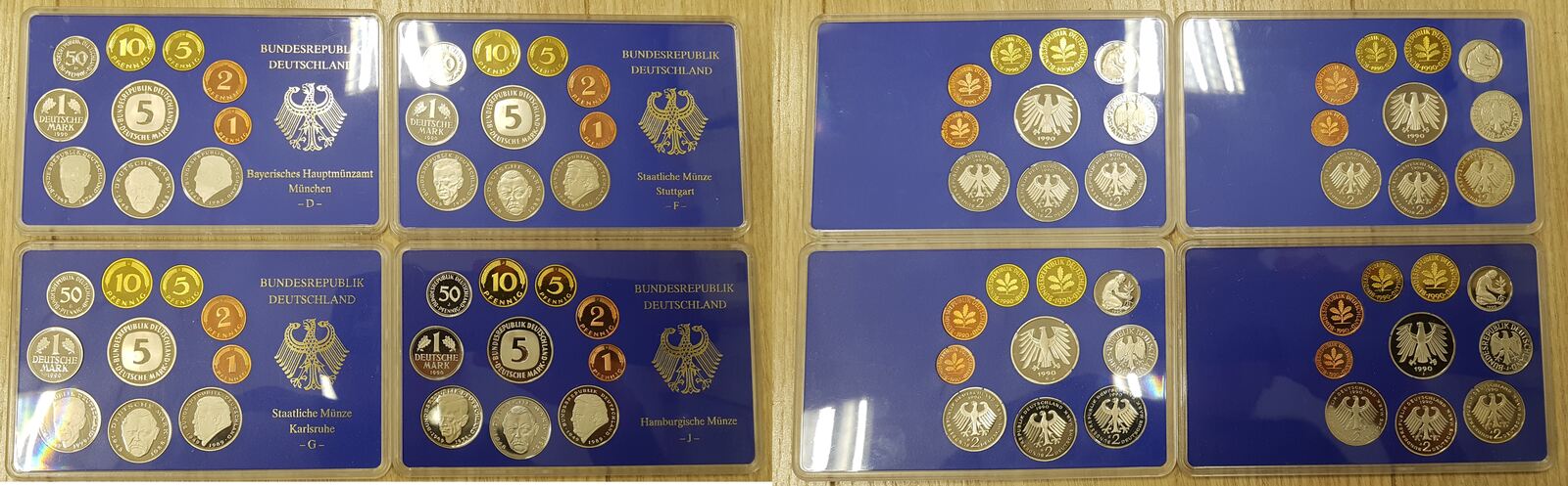 Deutschland BRD Kurss tze 1Pf Bis 5 DM 1990 D J Kurssatz 