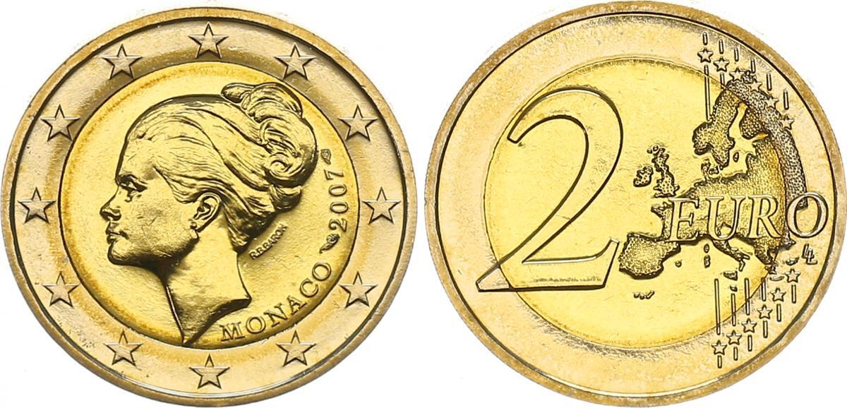 2 Euro Principato Di Monaco Grace Kelly
