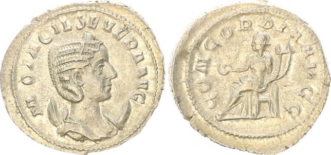 Antike / Kaiserzeit Antoninian Otacilia Severa, Concordia n.l. sitzend