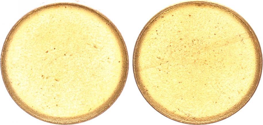 Deutschland 5 Pfennig Rohling ohne BRD 5 Pfennig Fehlprägung 