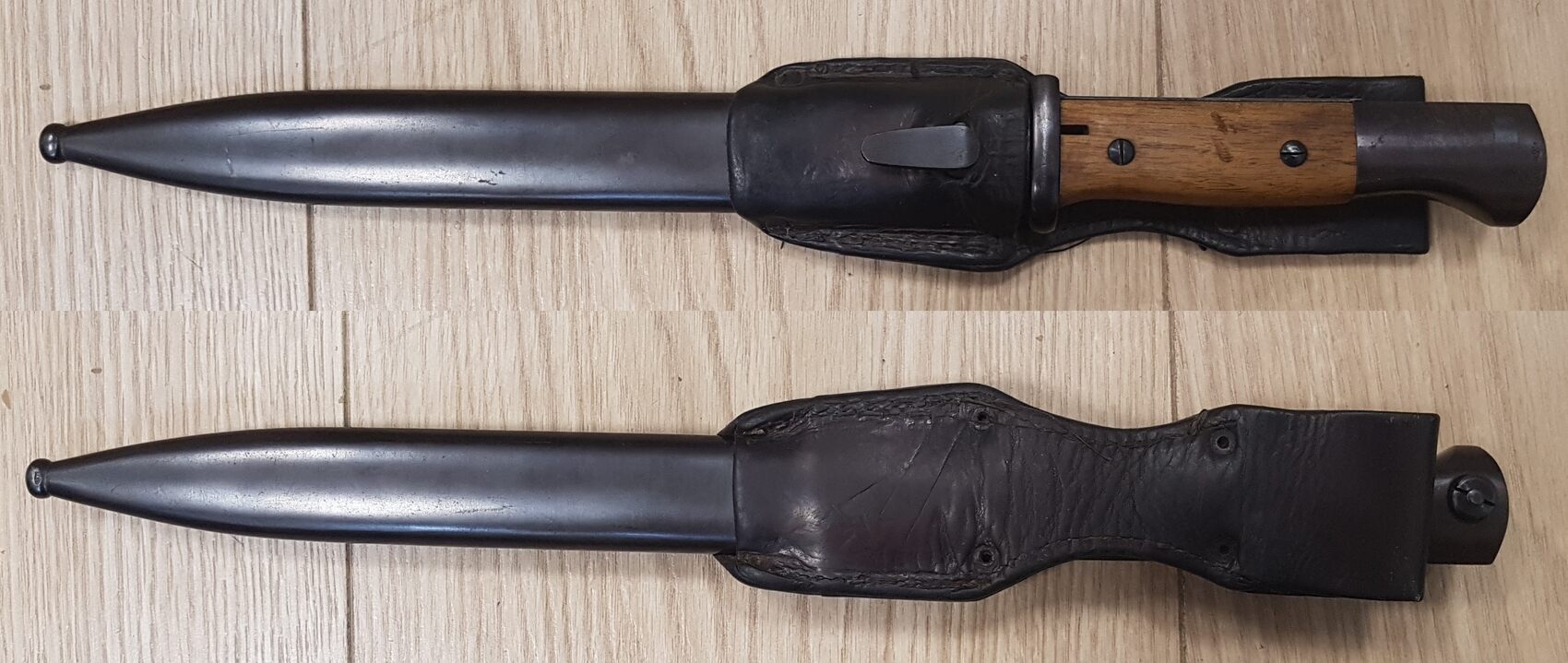 Neufertigung Mauser K98k Bajonett Koppelschuh