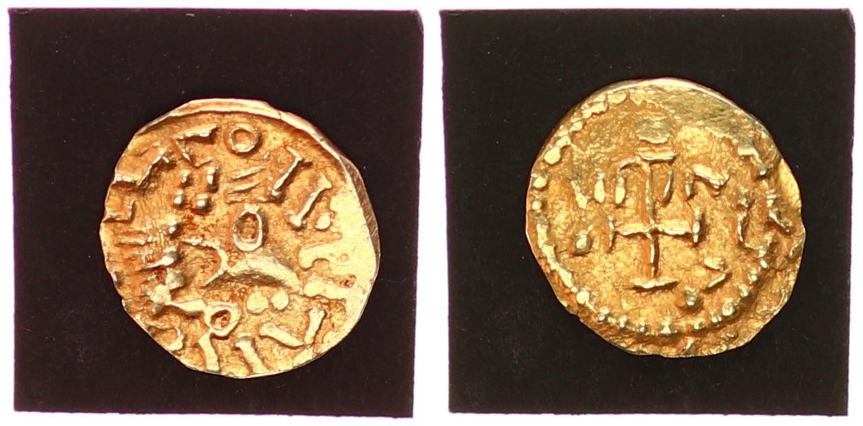 Frankreich Merowinger Triens Gold Ss MA Shops frankreich-merowinger-triens-gold-ss-ma-shops