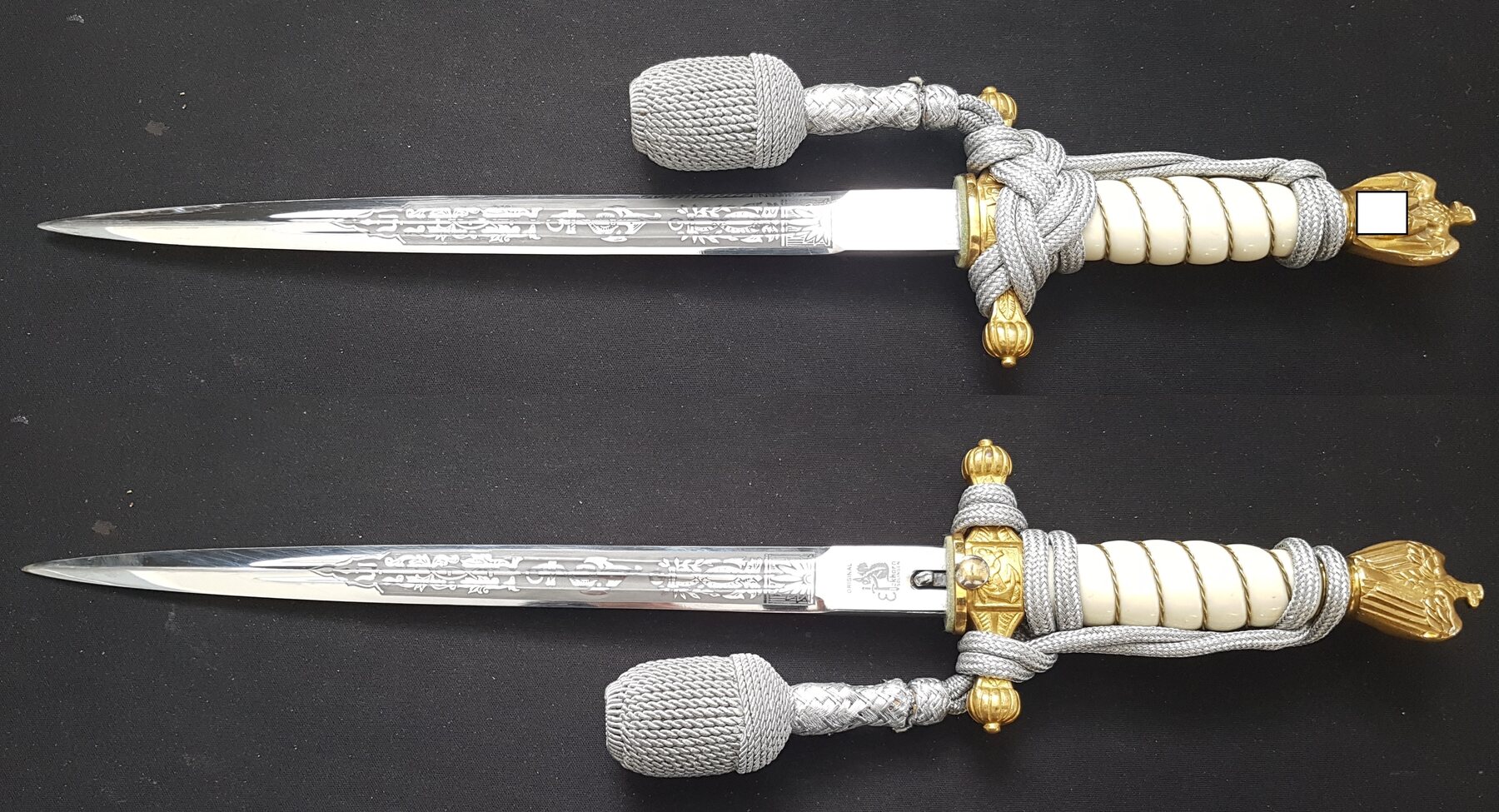 3. Reich Dolch Doch der Kriegsmarine für Offiziere mit Portepee guter