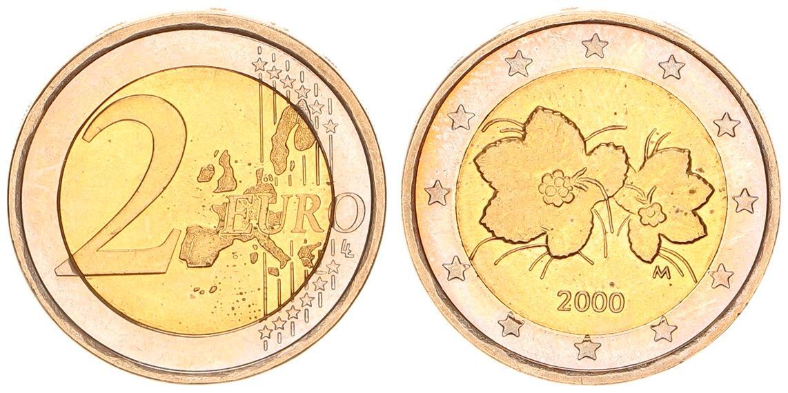 2 euro münze moltebeere 2000 wert